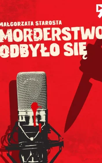 Okładka książki „Morderstwo odbyło się” Małgorzaty Starosty po redakcji kryminału przez Twardą Oprawę