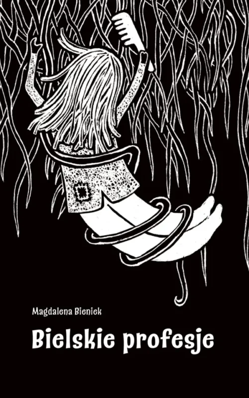 Okładka książki Bielskie profesje Magdaleny Bieniek literatura współczesna