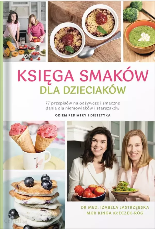 Okładka książki Księga smaków dla dzieciaków książka kulinarna dla dzieci