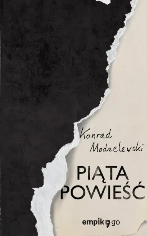Okładka książki Piąta powieść Konrada Modzelewskiego literatura współczesna